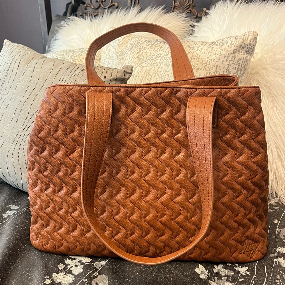 LUG Tempo VL Tote Copper Brown